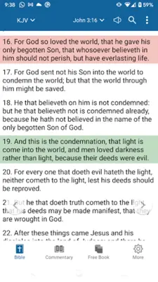 Bible KJV - Text and Audio android App screenshot 11